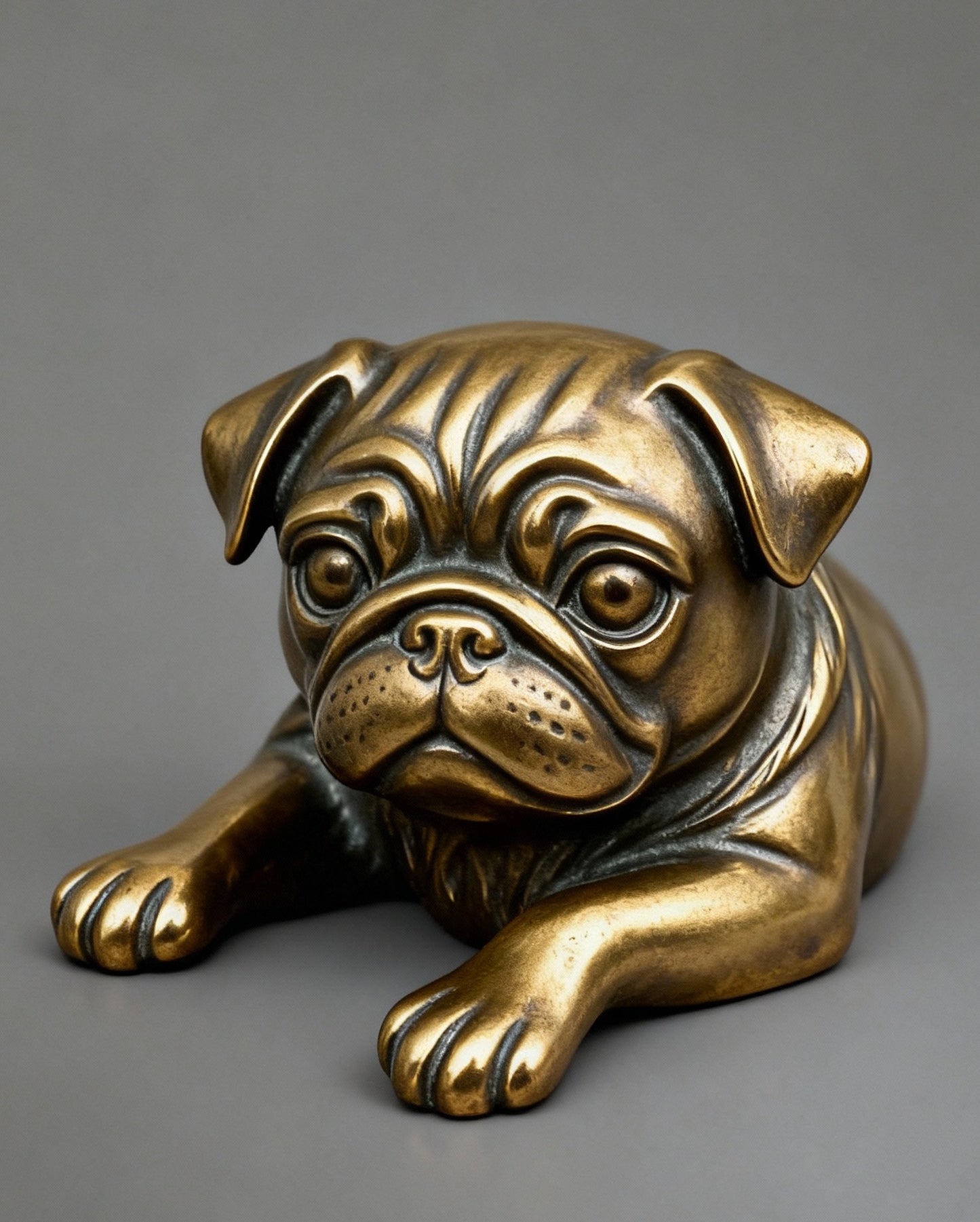 Solid Brass Pet Figurine