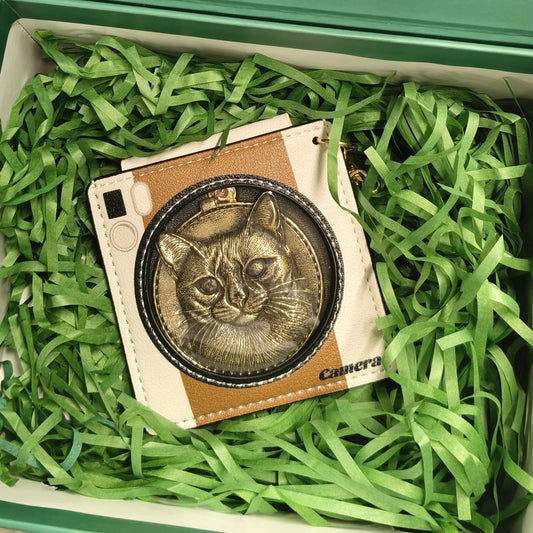 Custom Brass Pet Relief Keychain