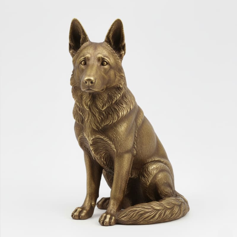 Solid Brass Pet Figurine