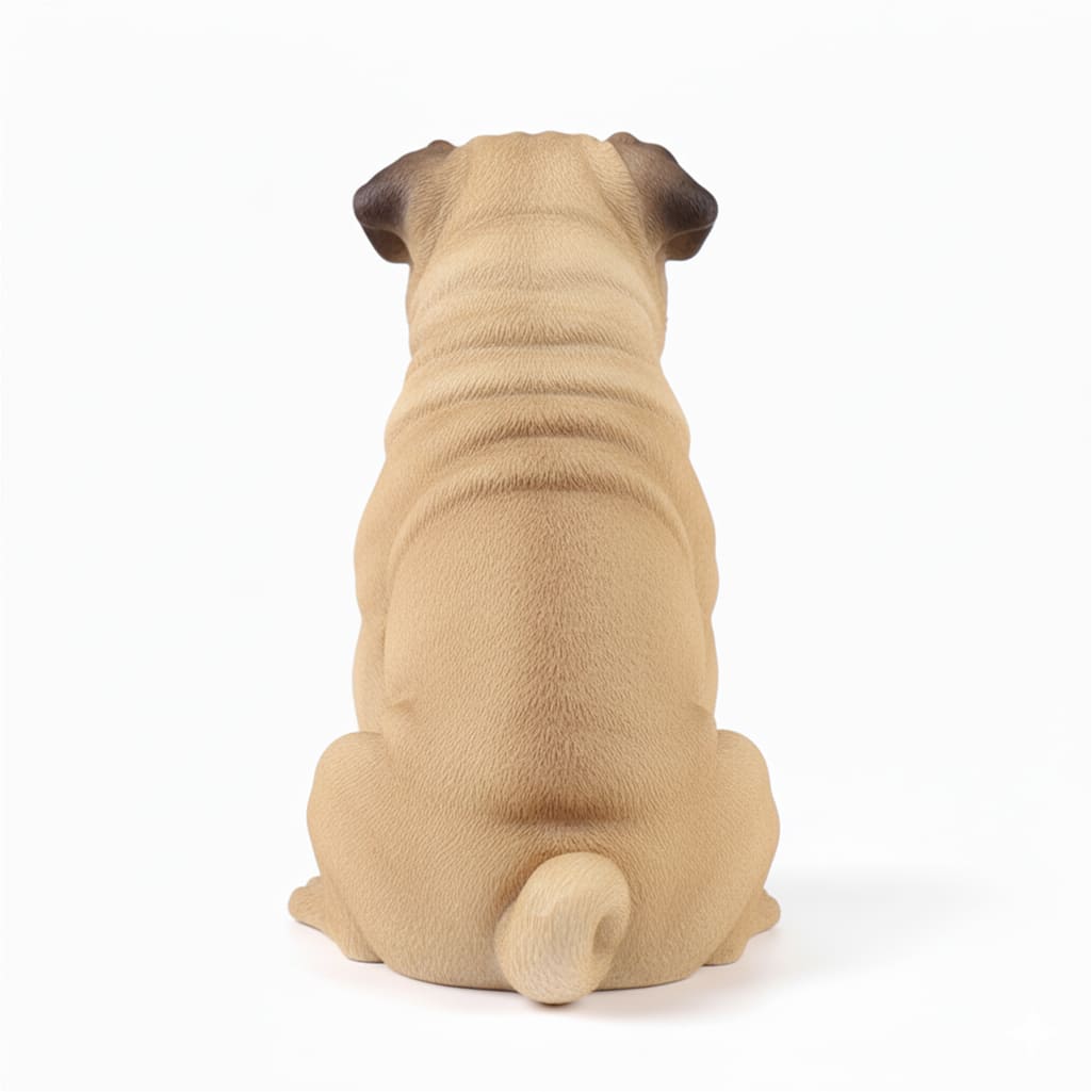 Custom 3D Pug Figurine — Limited Edition | Group Order Discounts