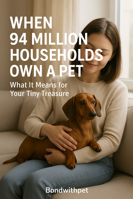 When 94 Million Households Own a Pet: What It Means for Your Tiny Treasure