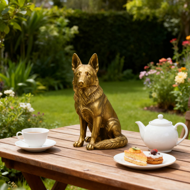 Solid Brass Pet Figurine