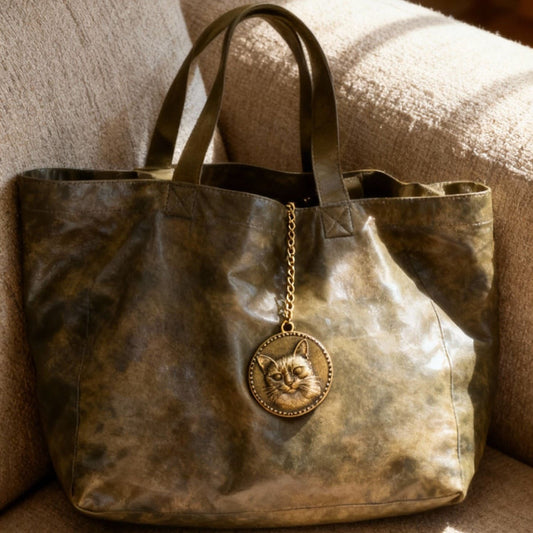 Custom Brass Pet Relief Keychain