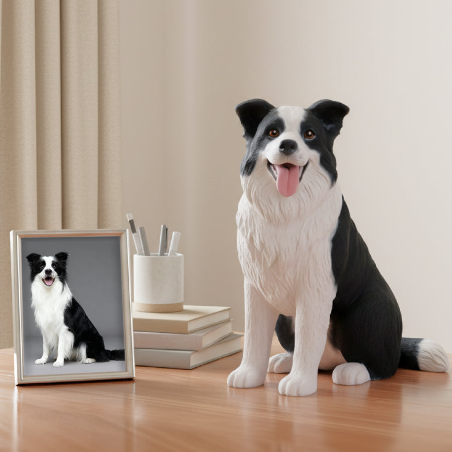 Custom Border Collie Figurine| 25% Off