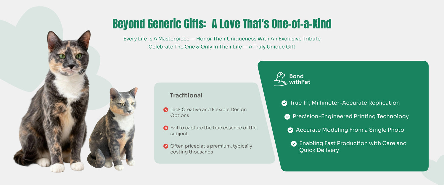 Custom Pet Figurine comparison