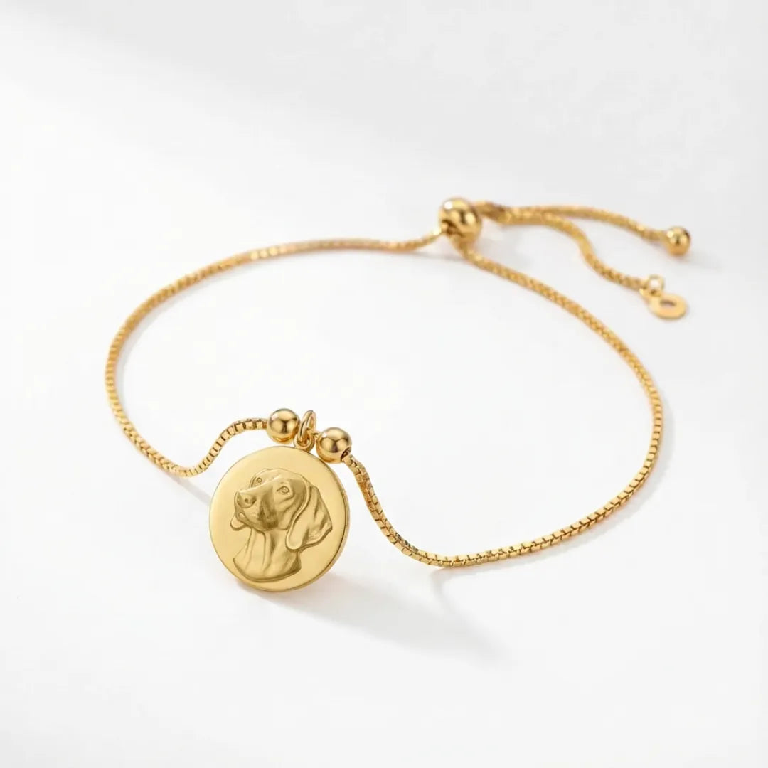 Custom 3D Relief Round Pendant