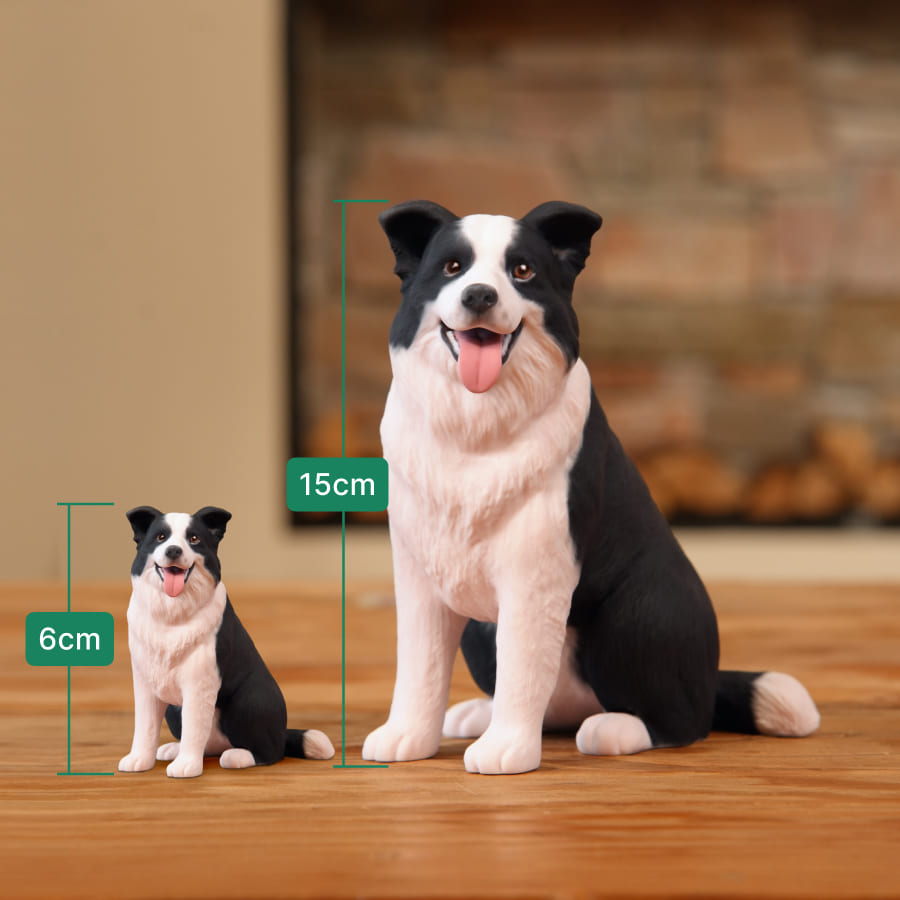 Custom Border Collie Figurine| 25% Off