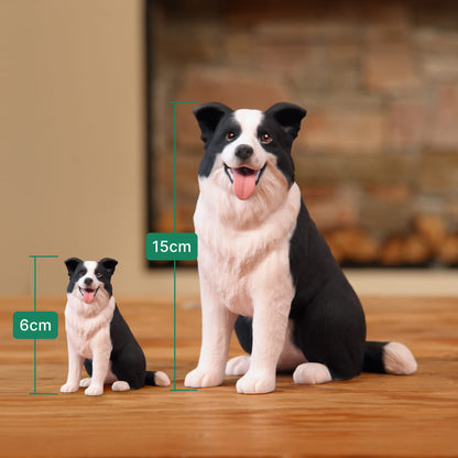 Custom Border Collie Figurine| 25% Off