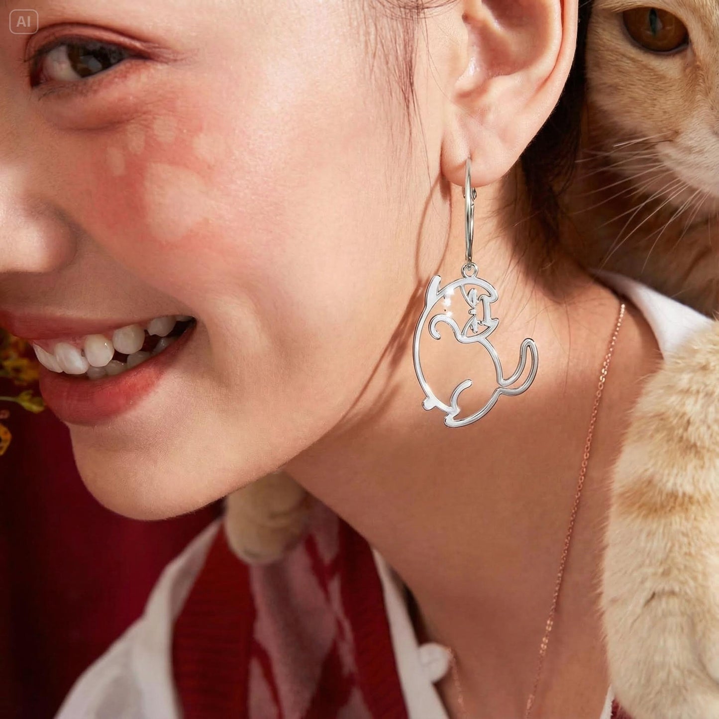 Custom Openwork Line Pendant