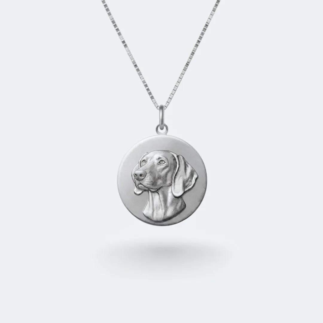 Custom 3D Relief Round Pendant