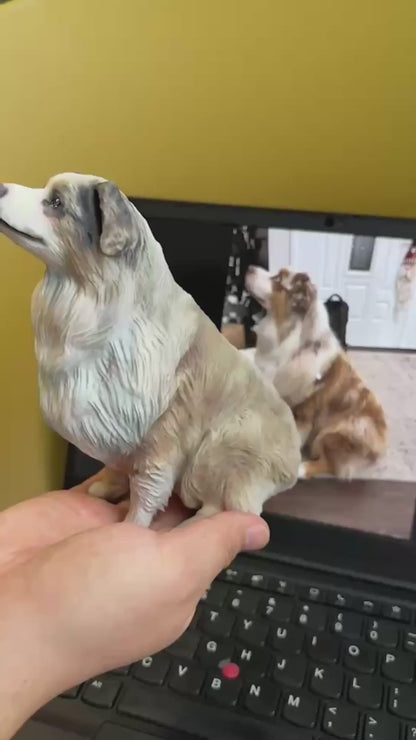 Custom Border Collie Figurine| 25% Off