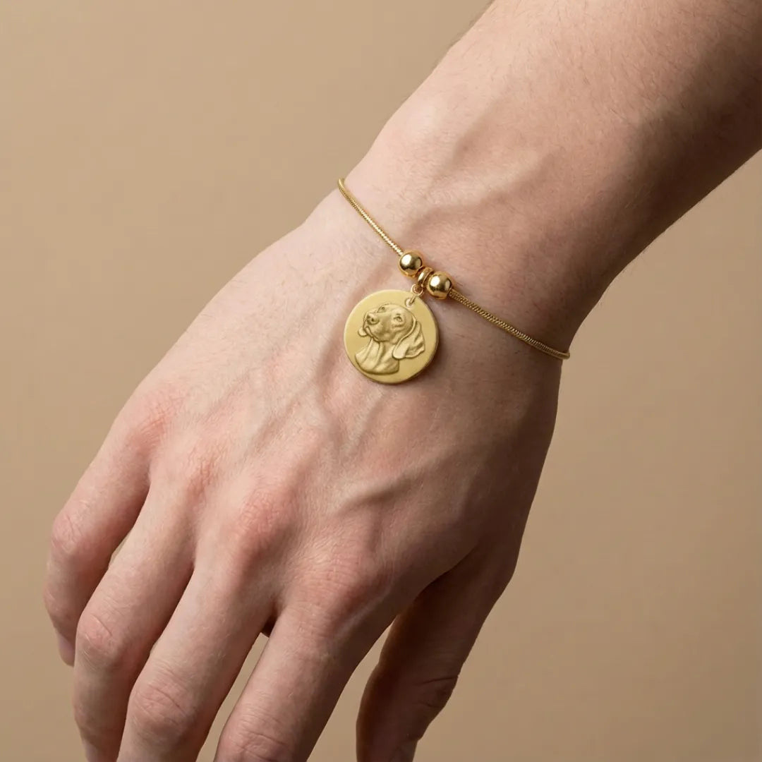 Custom 3D Relief Round Pendant