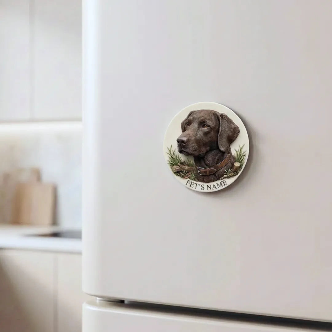 Custom 3D Pet Portrait Pendant